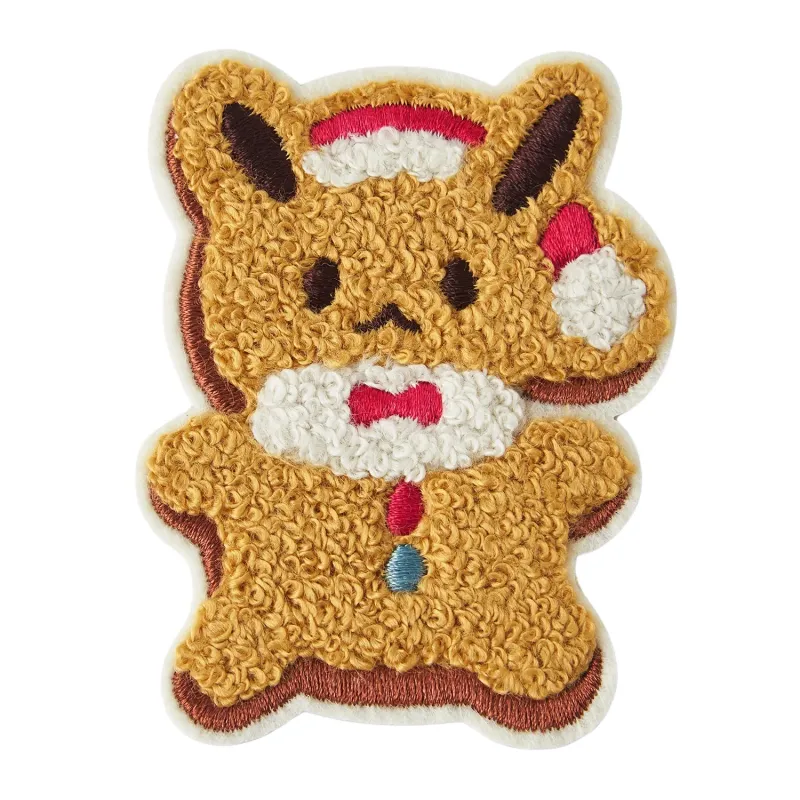 Moko Moko Embroidered Sticker Eevee Pokémon Holiday Blessings