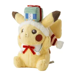 Plush Pikachu Pokémon Holiday Blessings