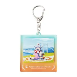 Acrylic keychains Collection Set Pokémon Center Kagawa Grand Open