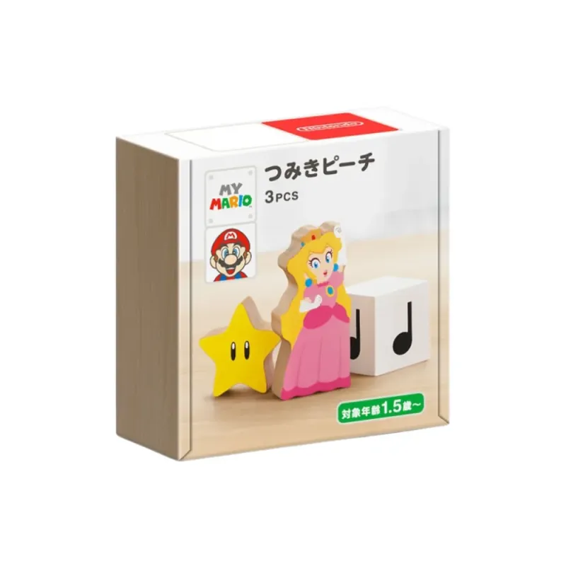 Stacking Blocks 3 Pieces Peach My Mario