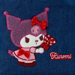 Tote Bag Kuromi Denim Chenille Embroidery