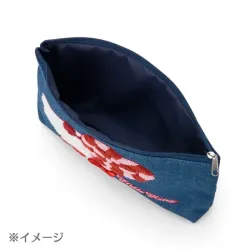 Pouch Cinnamoroll Denim Chenille Embroidery