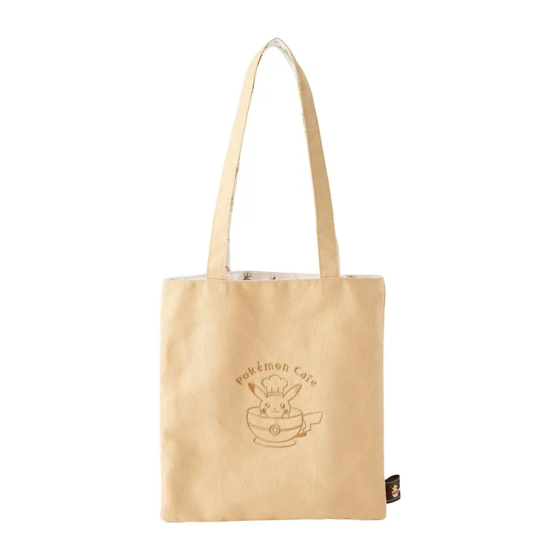 Reversible Tote Bag Pokémon Cafe & Pikachu Sweets
