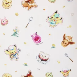 Reversible Tote Bag Pokémon Cafe & Pikachu Sweets