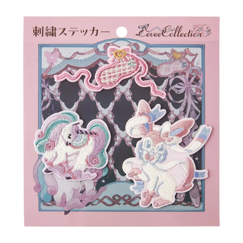 Embroidered Patch Sylveon Pokémon Eevee Collection