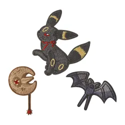 Embroidered Patch Umbreon Pokémon Eevee Collection