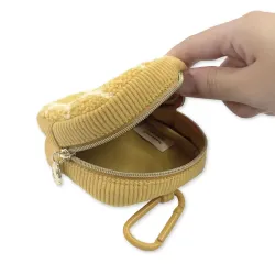 Mini Pouch With Carabiner Pikachu Pokémon Moko Moko Sagara