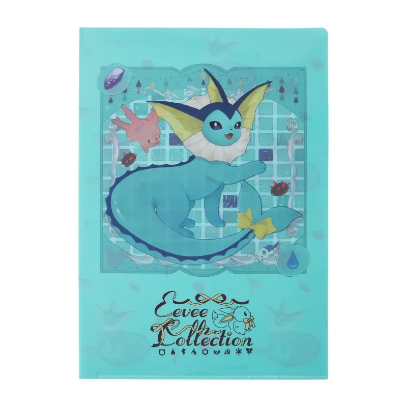 Clear File Vaporeon Pokémon Eevee Collection