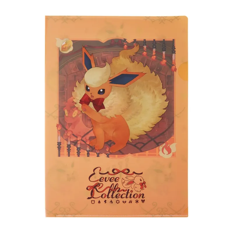 Clear File Flareon Pokémon Eevee Collection