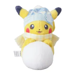 Plush Pikachu Snowball Pokémon Snowman