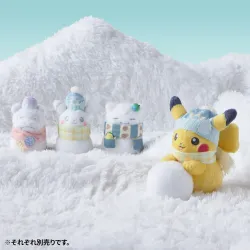 Plush Pikachu Snowball Pokémon Snowman