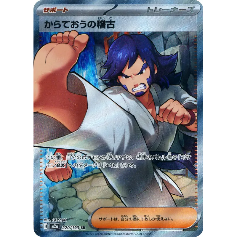 Black Belt's Training SR 220/193 M2A MEGA Dream ex Pokémon Card