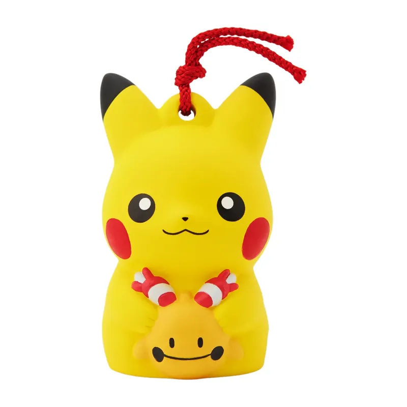 Ceramic Figure Ceramic Bell Pikachu & Chingling Pokémon x Yakushigama