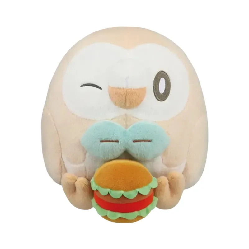 Plush Rowlet C Pokémon Poképeace Peaceful Diner