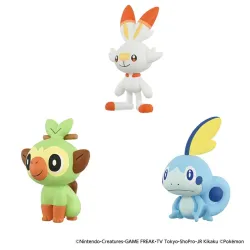Figure Set Galar Region Starter Moncolle Pokémon 30th Anniversary
