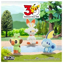 Figure Set Galar Region Starter Moncolle Pokémon 30th Anniversary