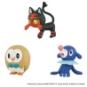 Figure Set Alola Region Starter Moncolle Pokémon 30th Anniversary