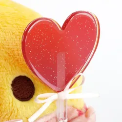 Plush Heart Kiiroitori Valentine 2026