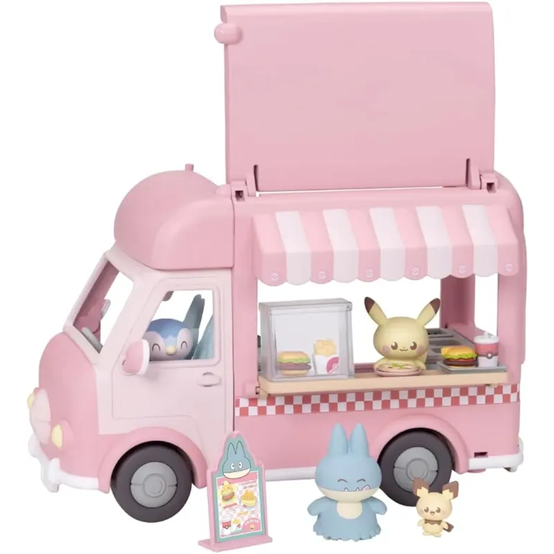 Toy Playset Let’s Help Together! Mogu Mogu Kitchen Car Pokémon Poképeace
