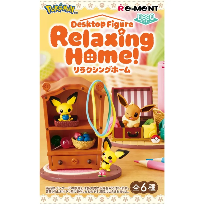 Figures Box Pokémon DesQ Relaxing Home!
