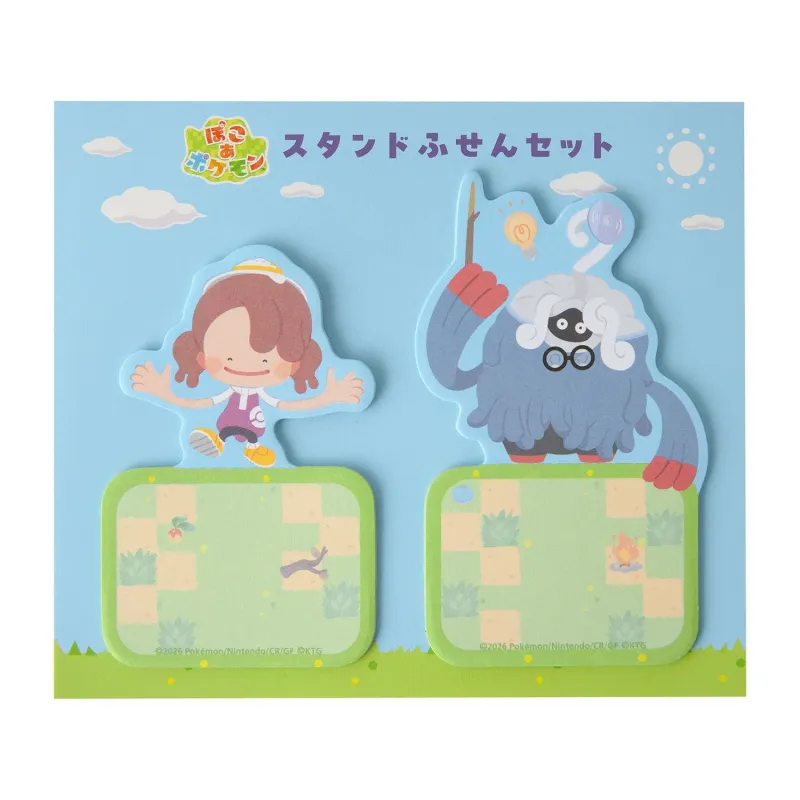 Stand Sticky Note Set Ditto & Tangrowth Professor Pokémon POKOA